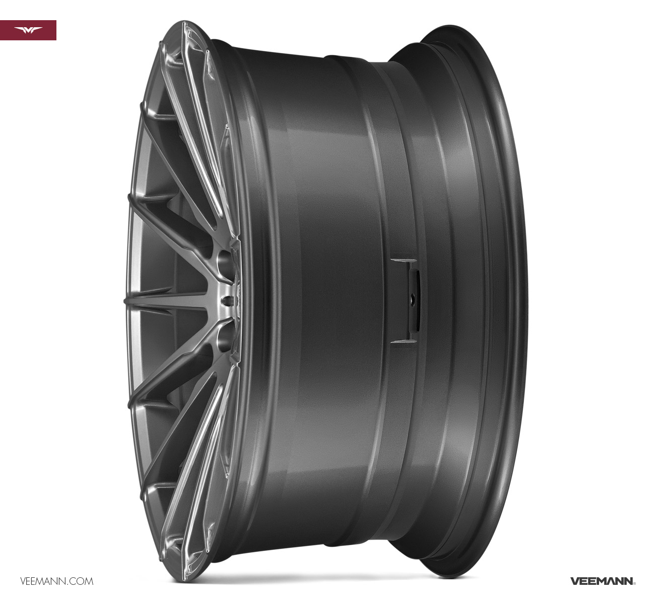 19" Veemann V-FS19 Gloss Graphite 5/112 - 2