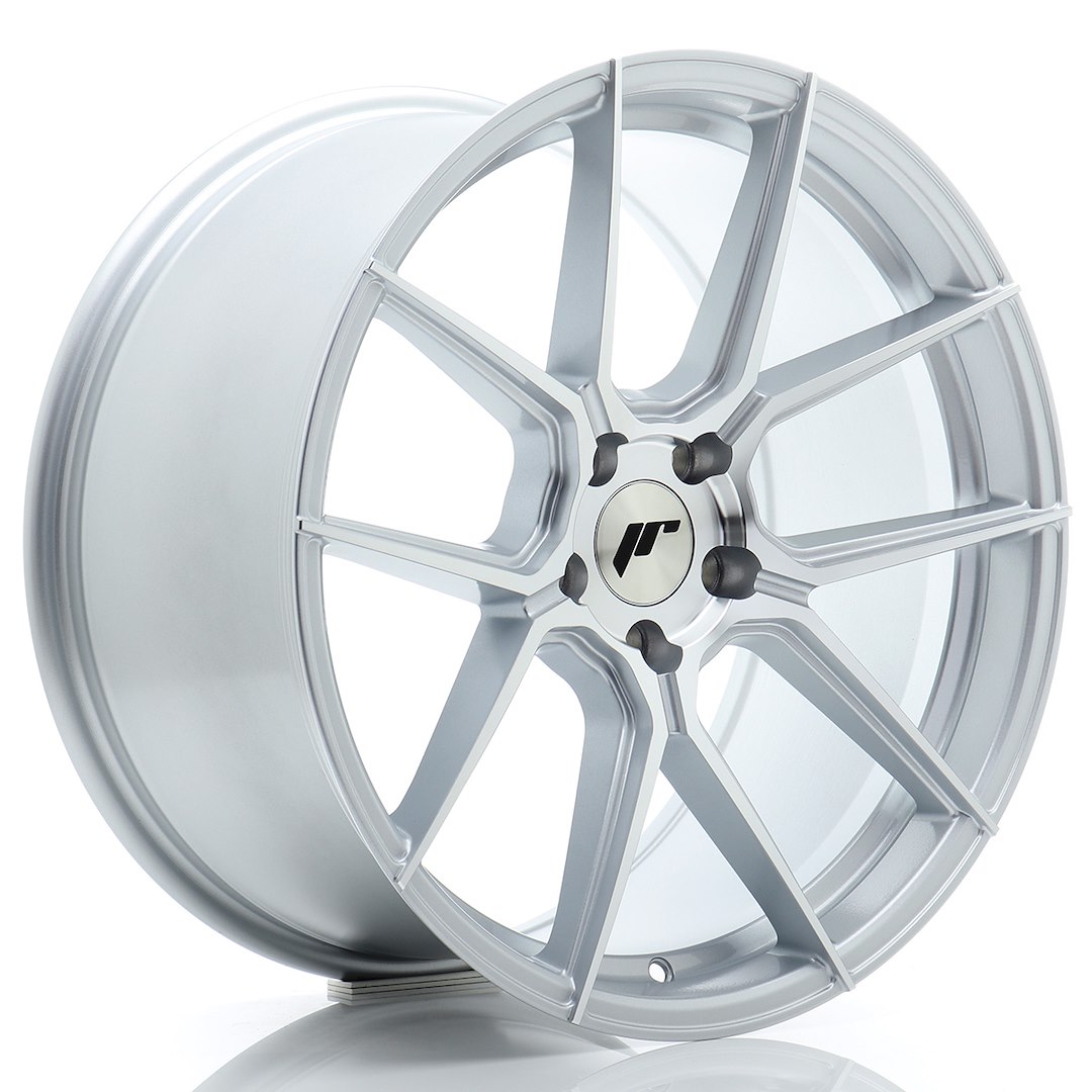 JR Wheels JR30 19x9.5 ET36 5x120 Silver Machined Face