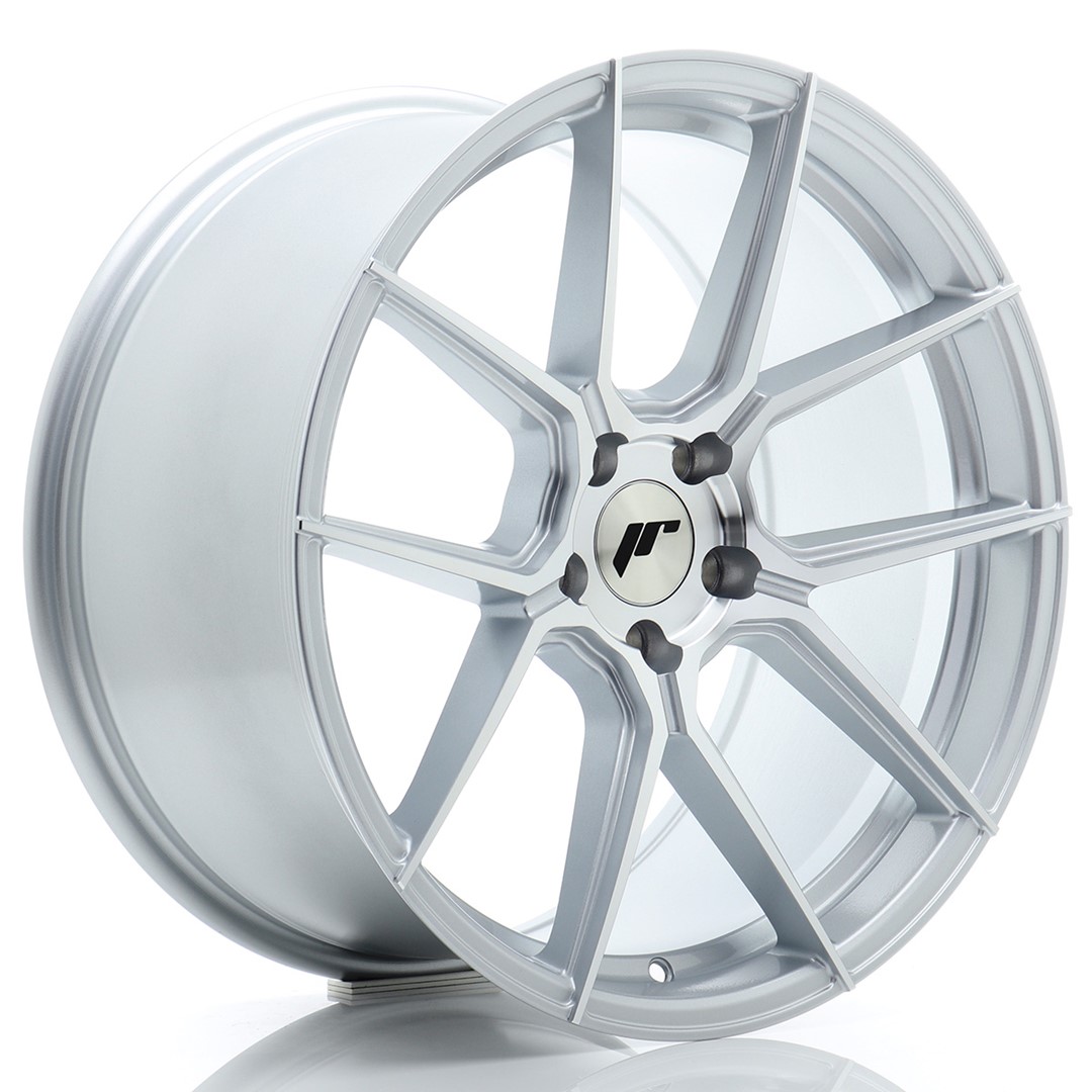 JR Wheels JR30 19x9.5 ET40 5x112 Silver Machined Face