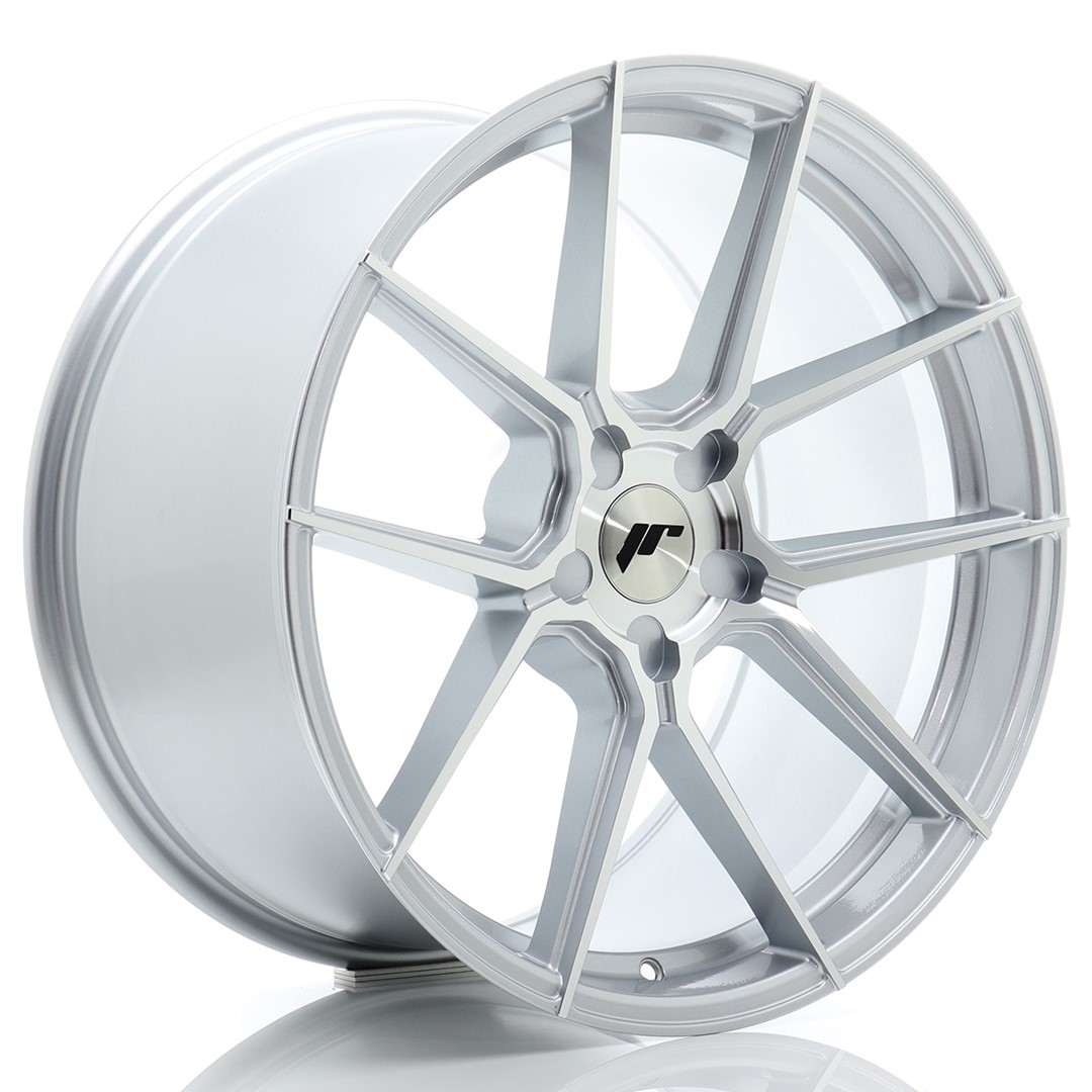 JR Wheels JR30 20x9.5 ET22-40 5H BLANK Silver Machined Face