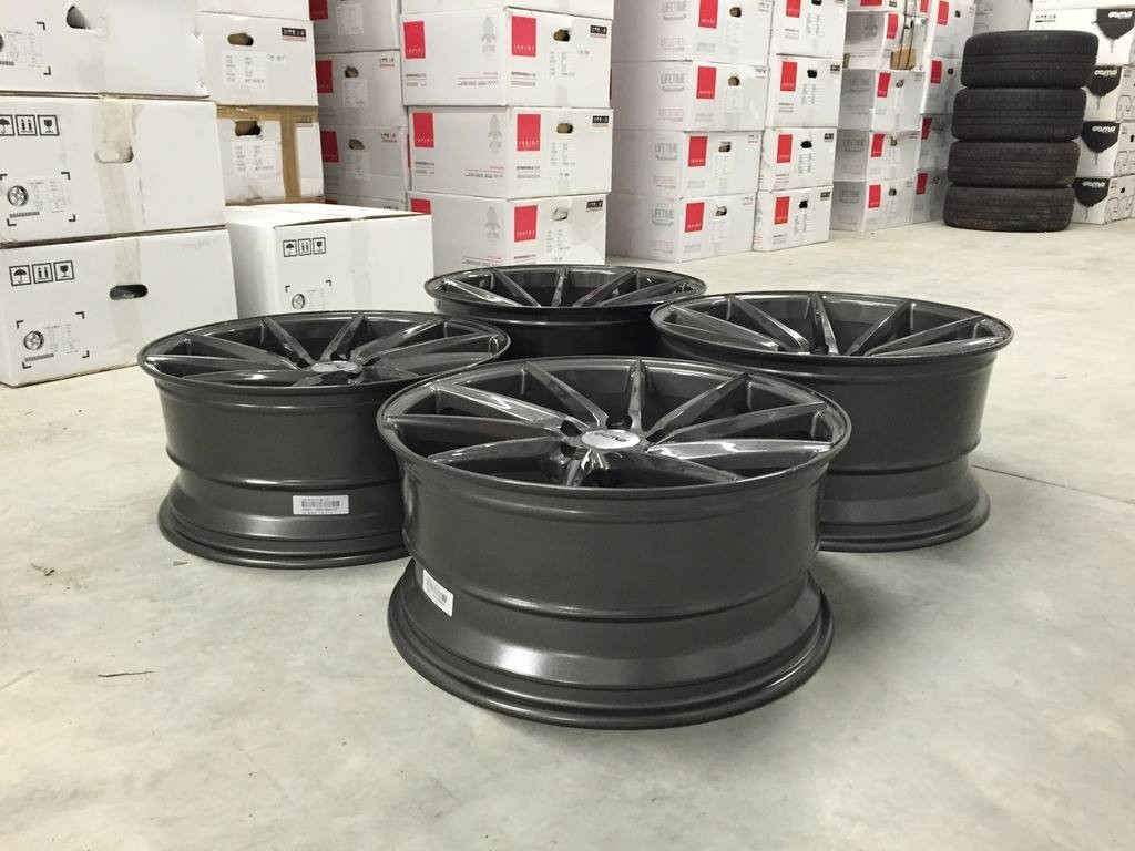 20" Veemann CVT Gloss Graphite 5/112 - 3
