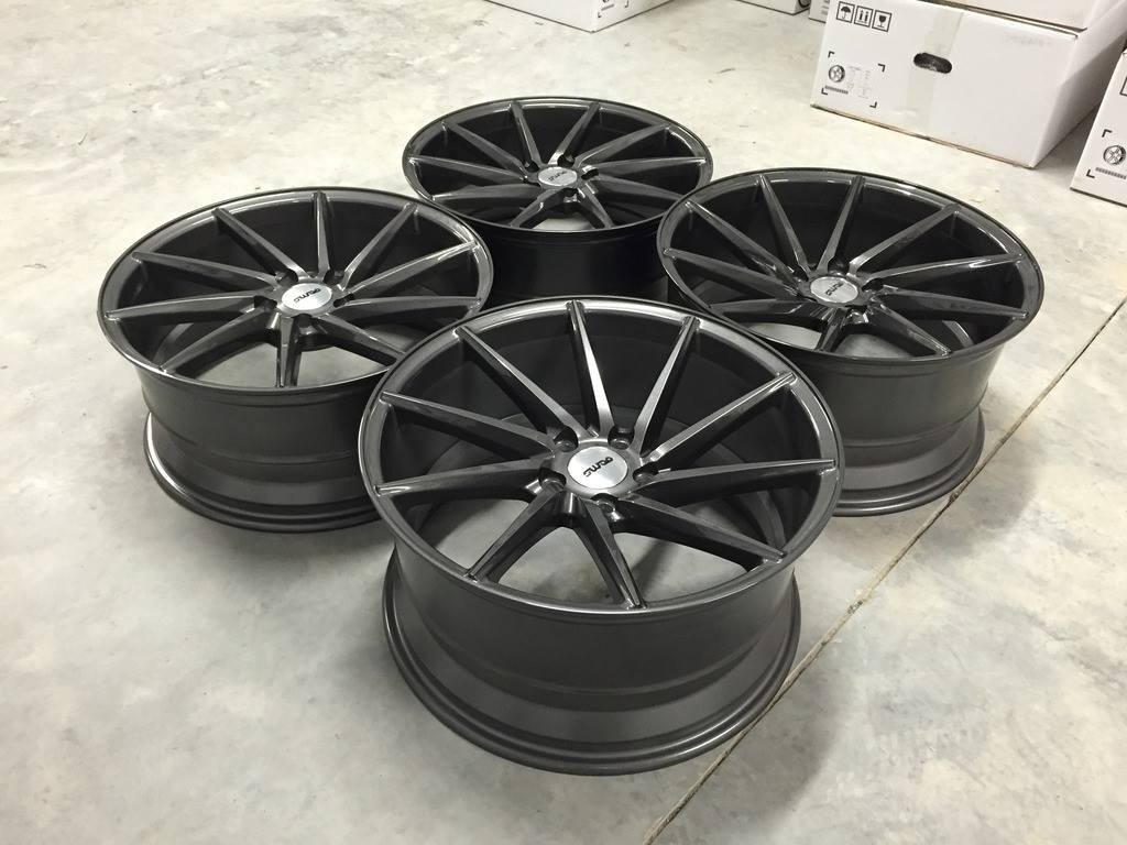 20" Veemann CVT Gloss Graphite 5/112 - 2