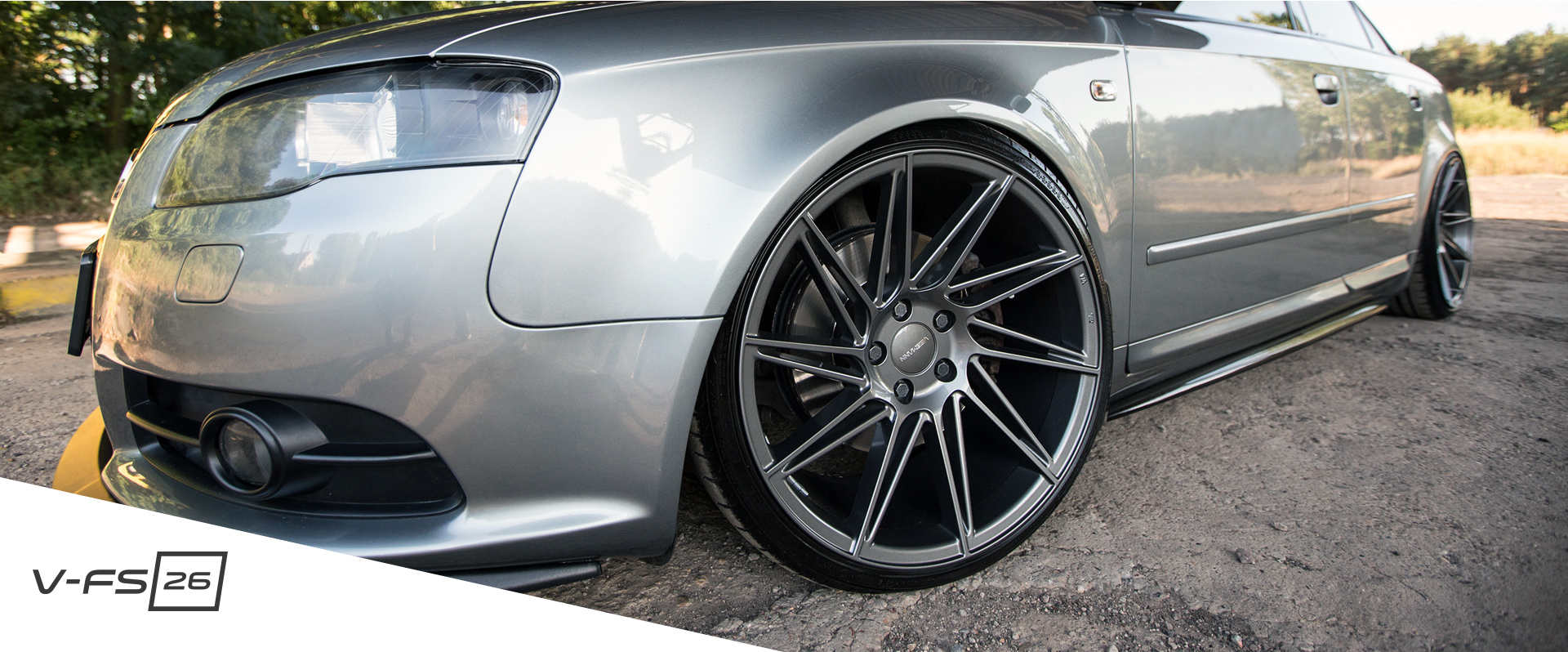 19" Veemann V-FS26 Gloss Graphite 5/112 - 4