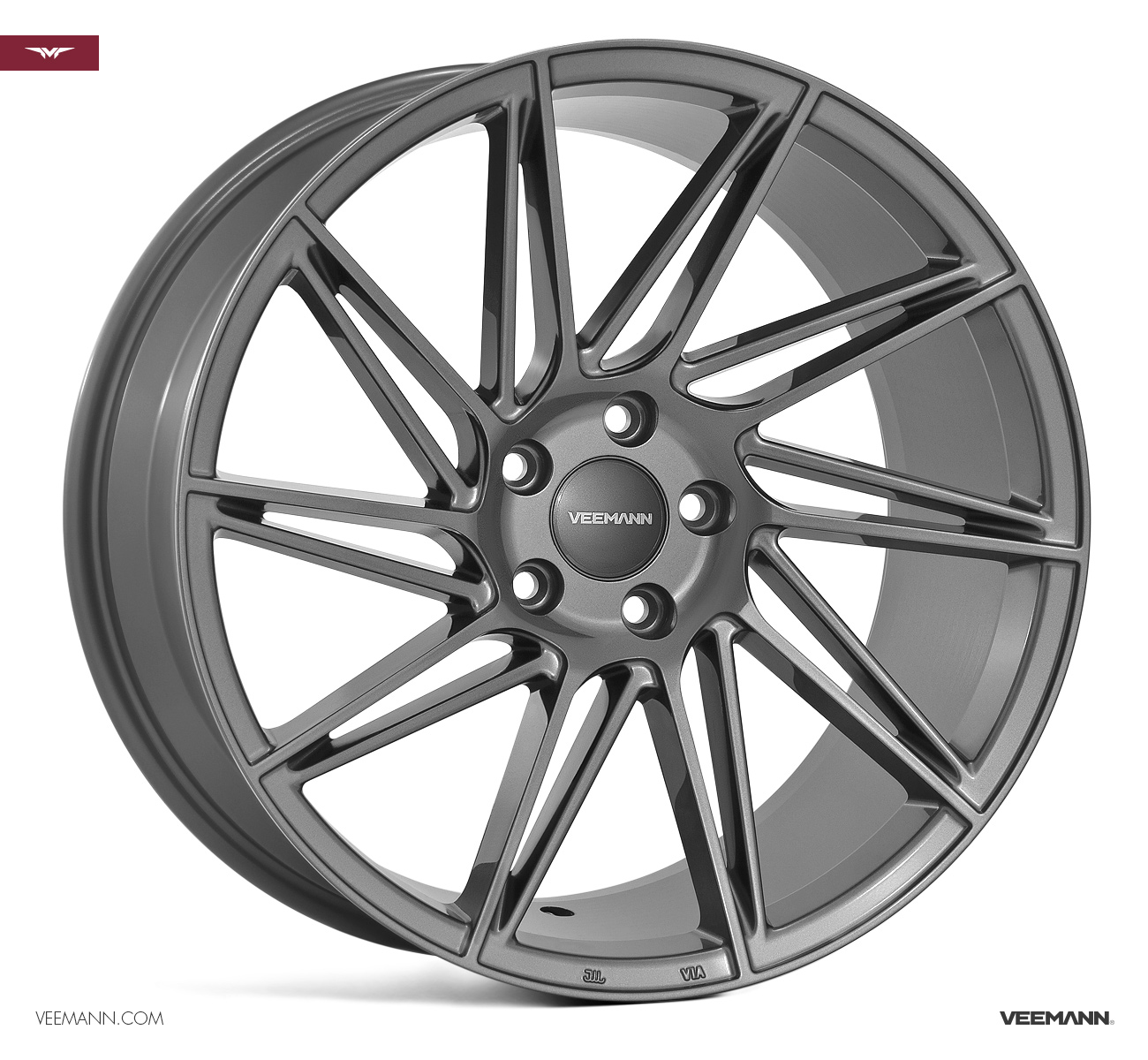 19" Veemann V-FS26 Gloss Graphite 5/112