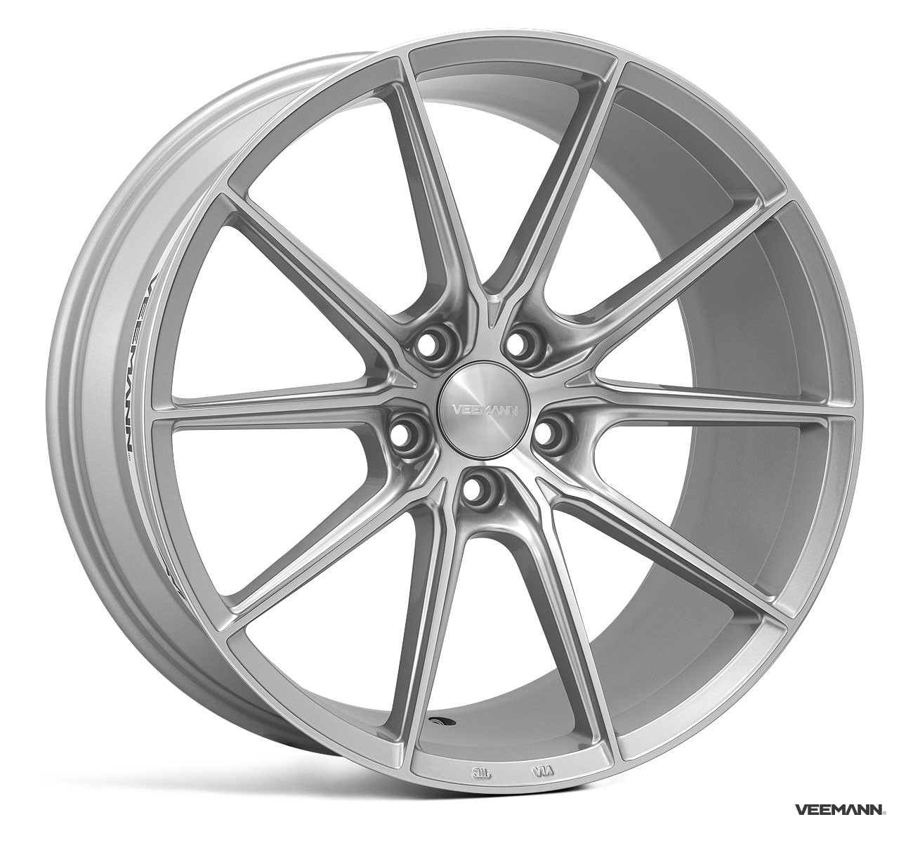 20" Veemann V-FS48 Silver/pol 5/120