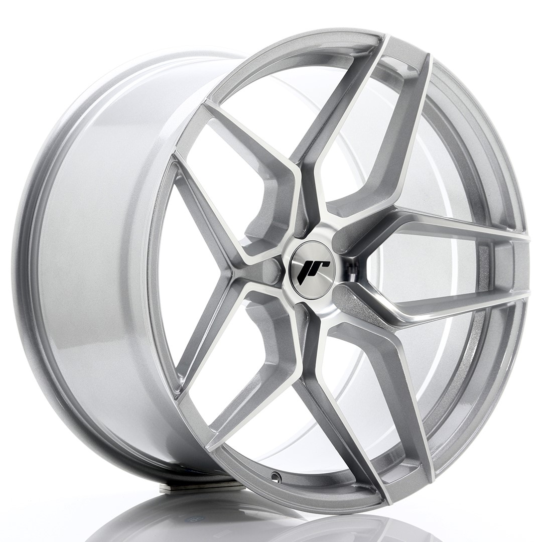 JR Wheels JR34 20x10.5 ET20-35 5H BLANK Silver Machined Face