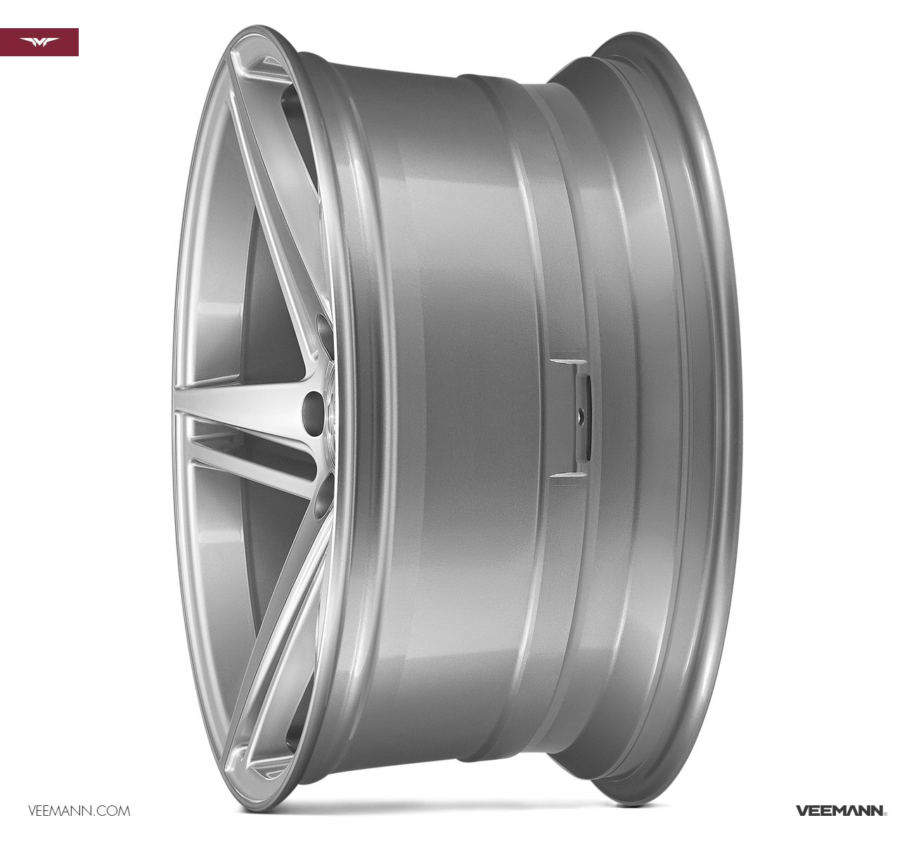 18" Veemann V-FS31 Silver/pol 5/120 - 2