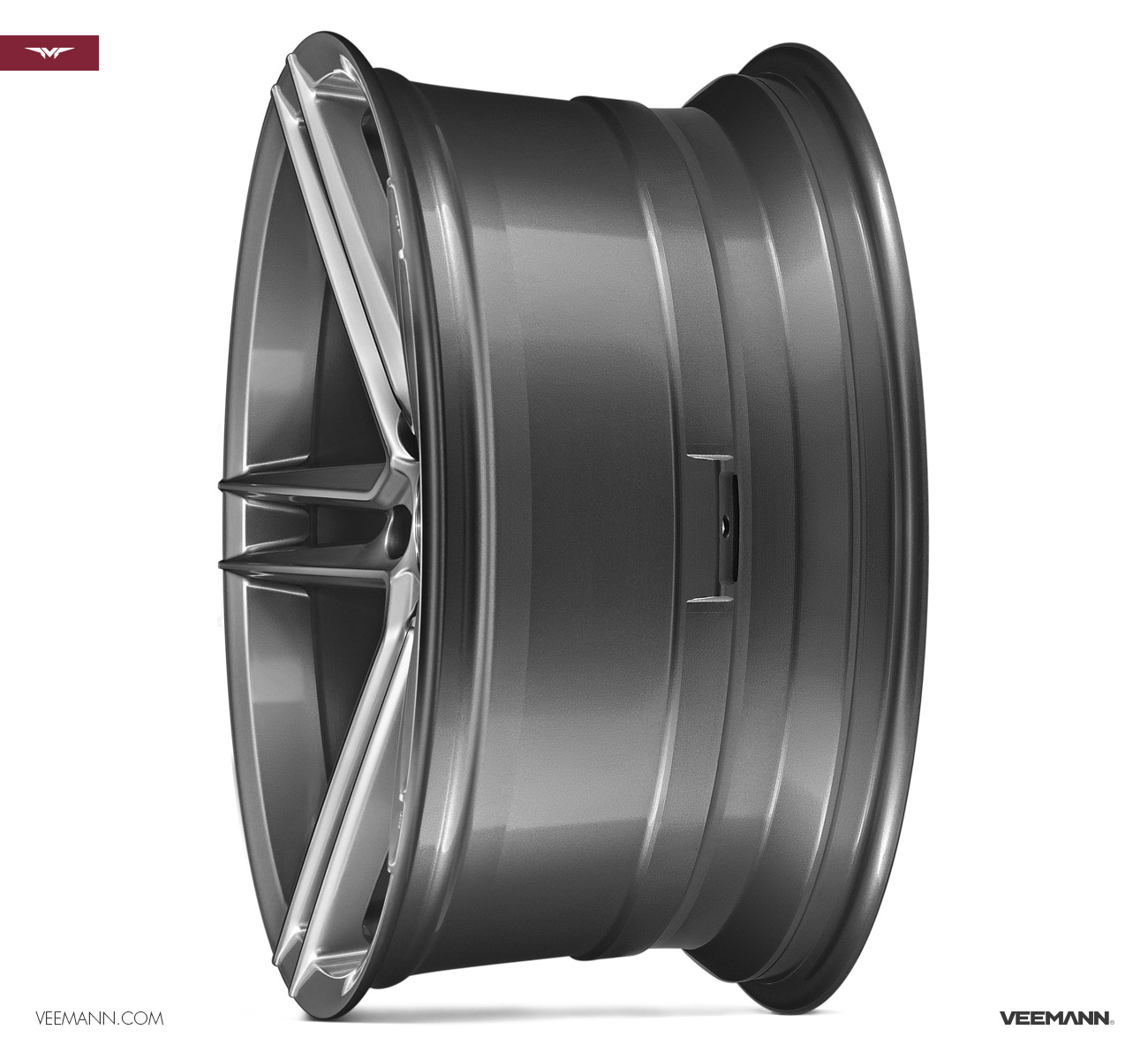19" Veemann V-FS33 Gloss Graphite 5/120 - 2