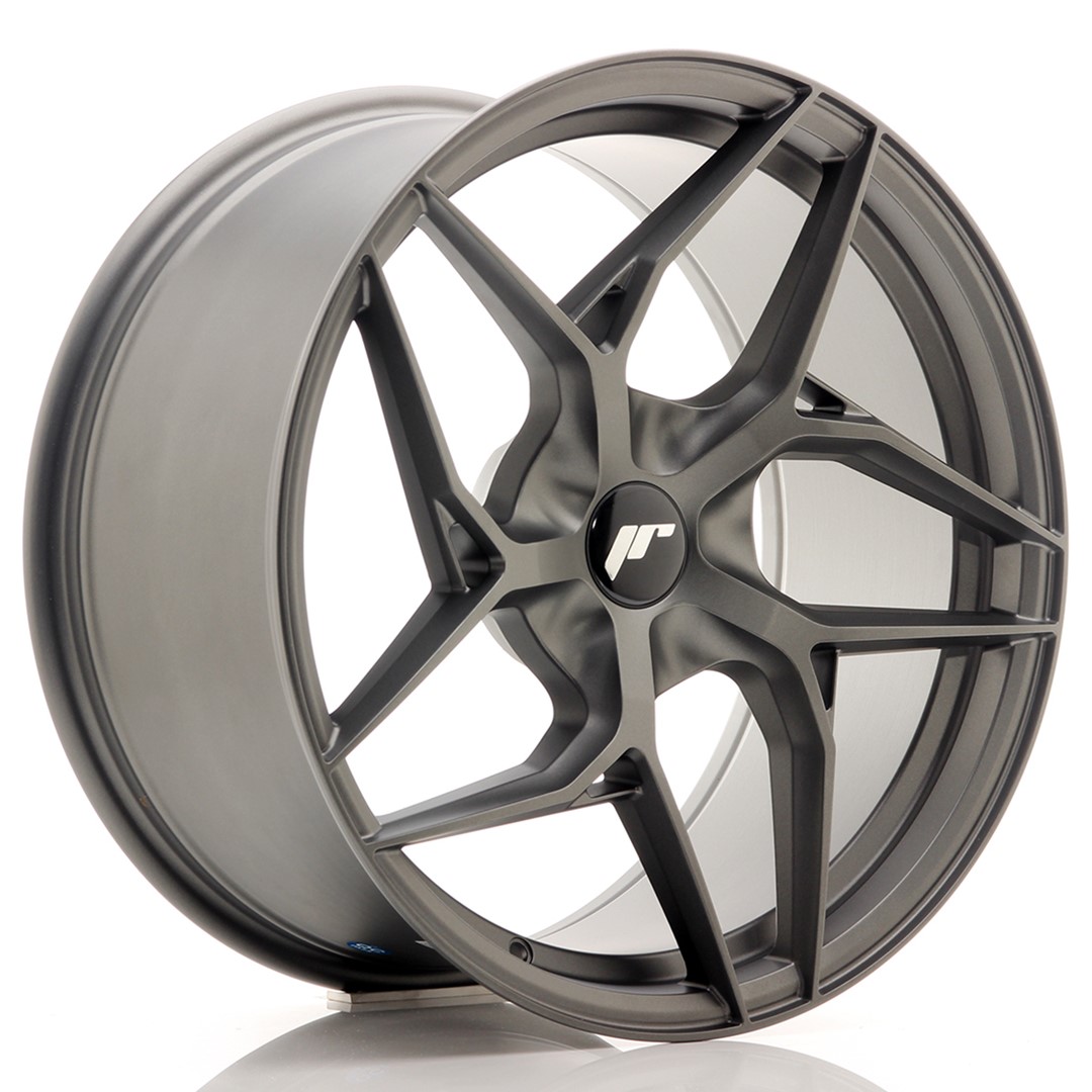 JR Wheels JR35 19x9.5 ET20-45 5H BLANK Matt Gun Metal