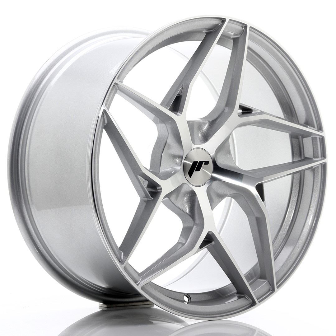 JR Wheels JR35 19x9.5 ET20-45 5H BLANK Silver Machined Face