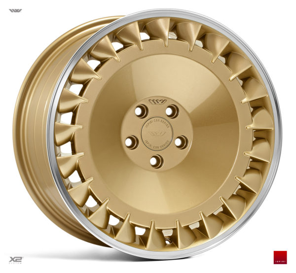 18" Ispiri CSRD-TF Vintage Gold/pol 5x112