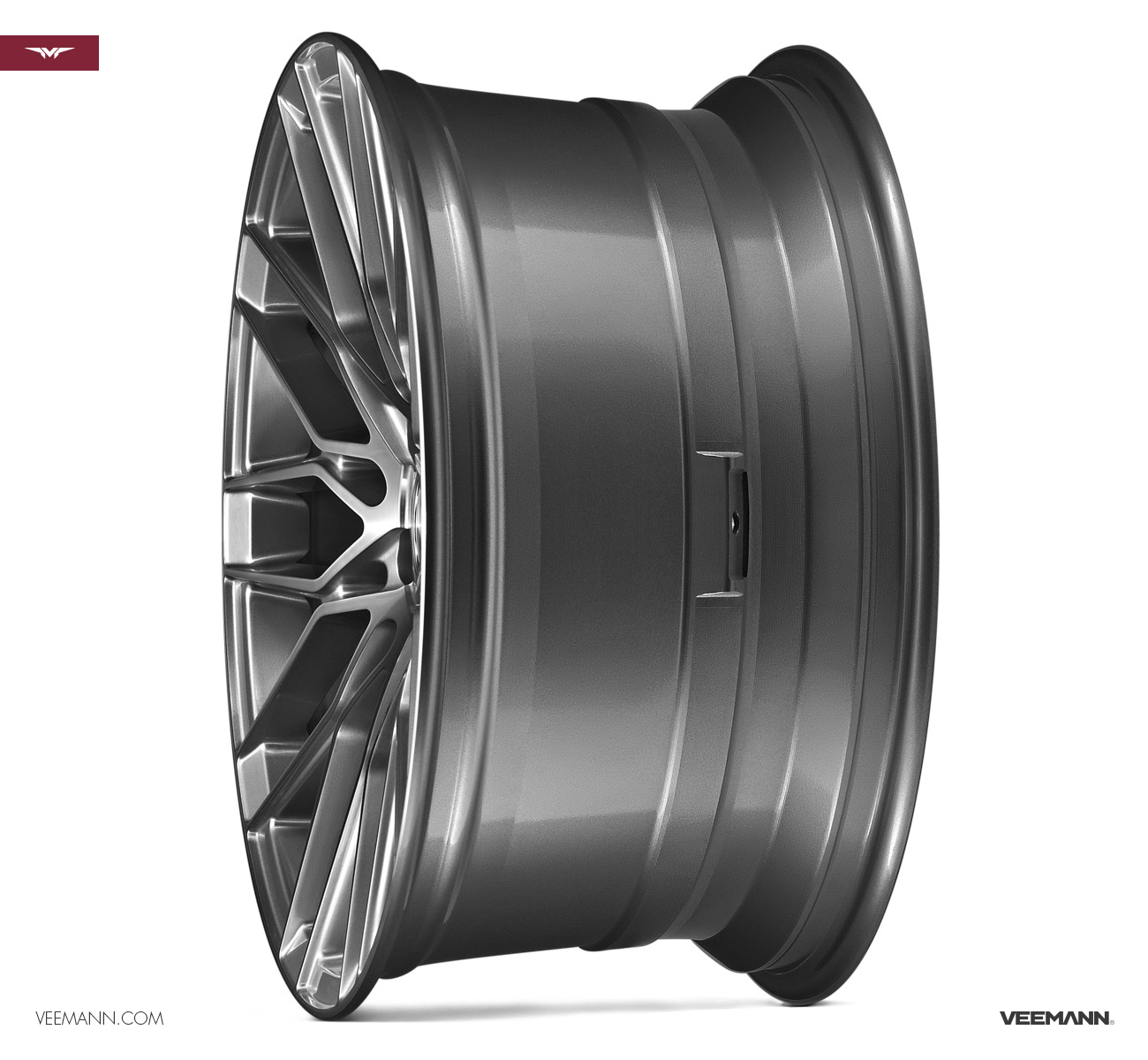 20" Veemann V-FS34 Gloss Graphite 5/112 - 2