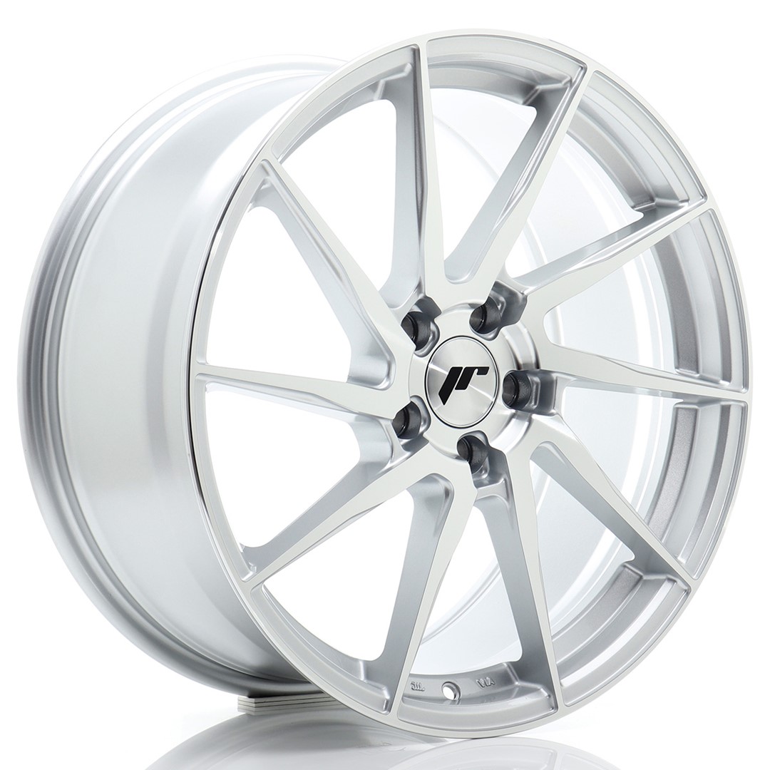 JR Wheels JR36 19x8.5 ET45 5x112 Silver Machined Face