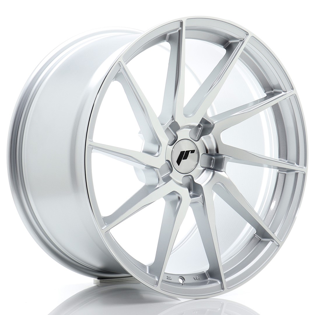 JR Wheels JR36 20x10.5 ET15-50 5H BLANK Silver Machined Face