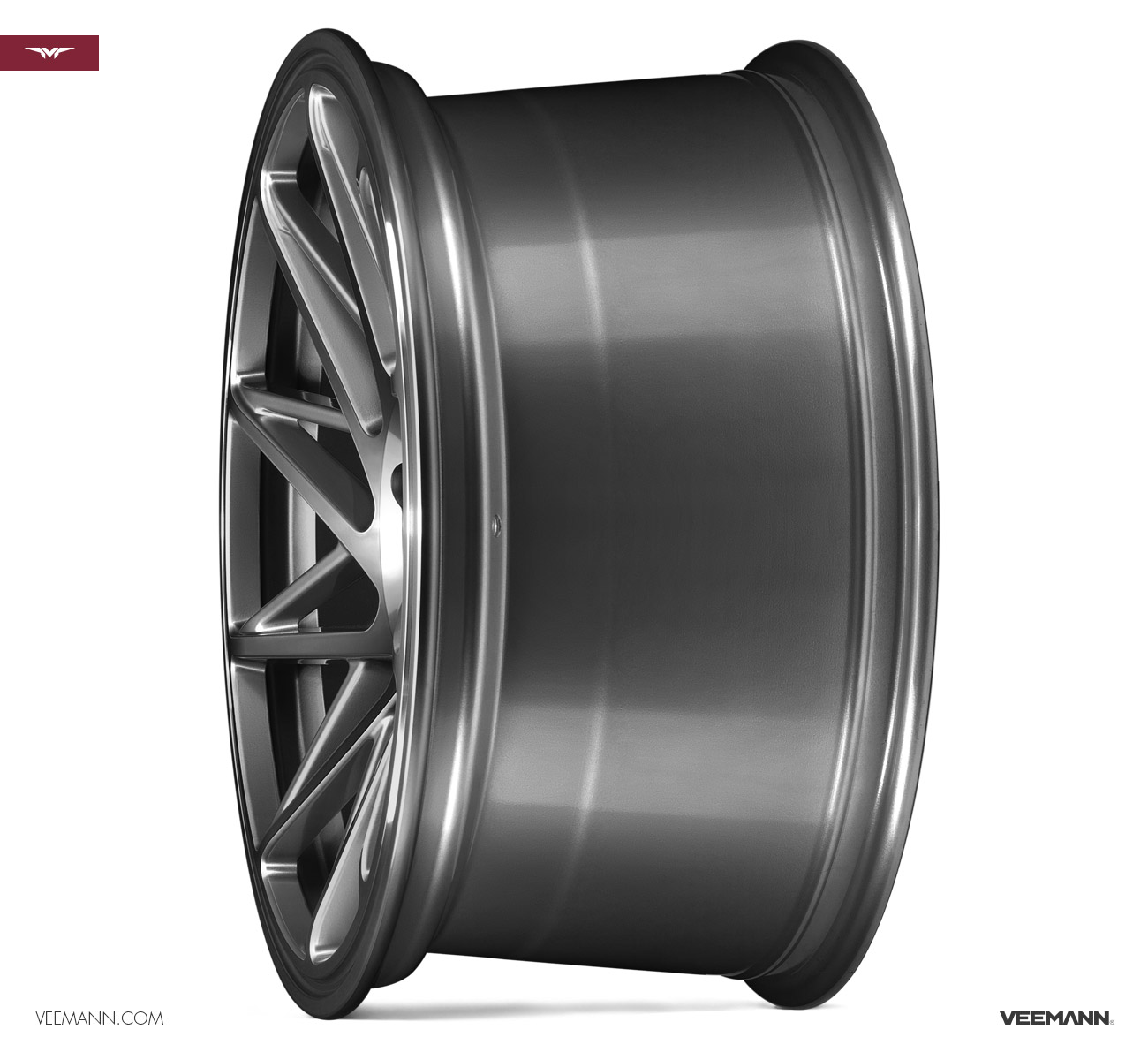 20" Veemann V-FS35 Gloss Graphite 5/120 - 2