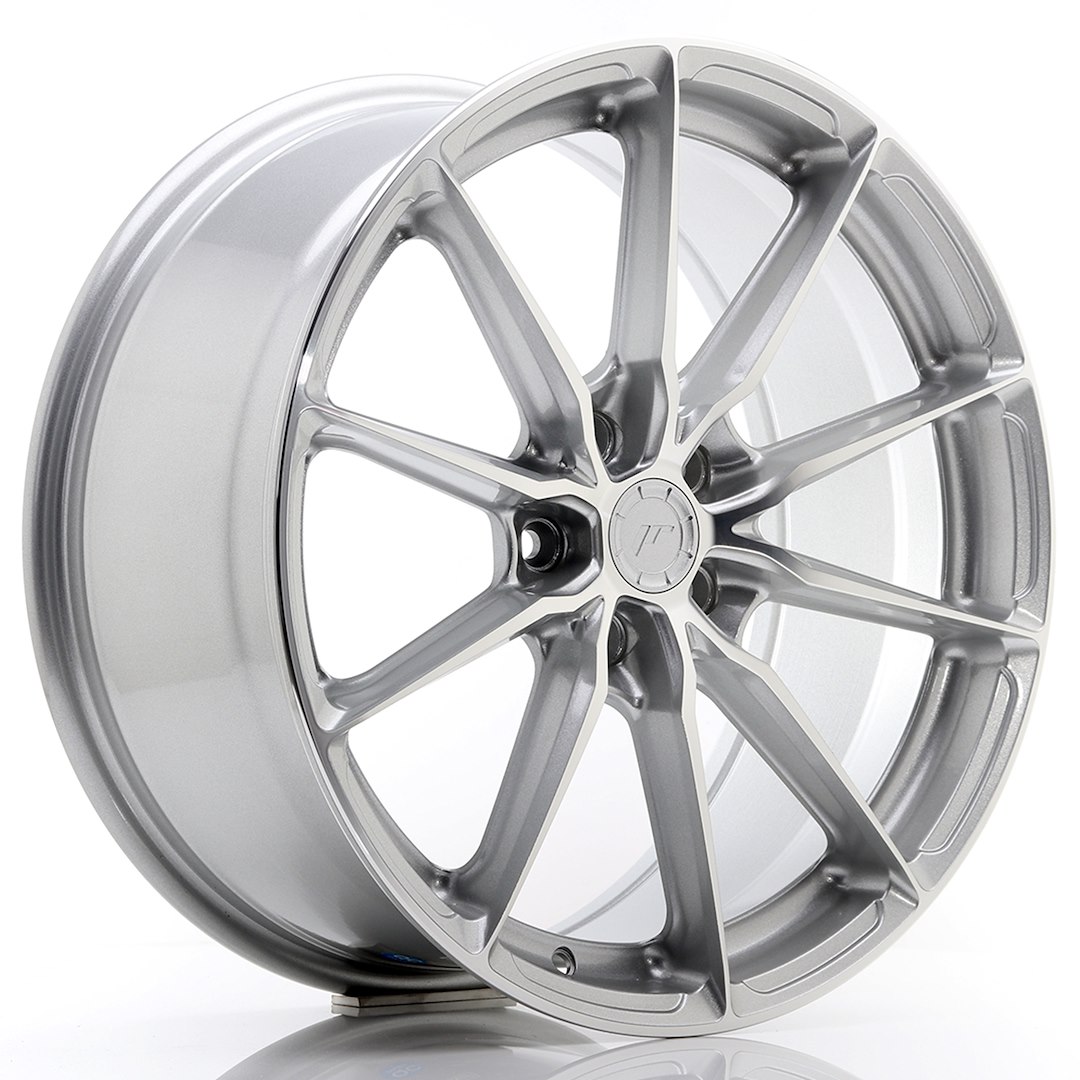 JR Wheels JR37 19x8.5 ET35 5x120 Silver Machined Face