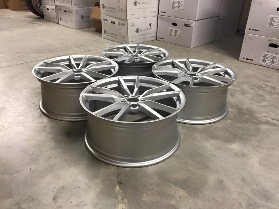 19" Pretoria style Quartz silver 5x112 - 5