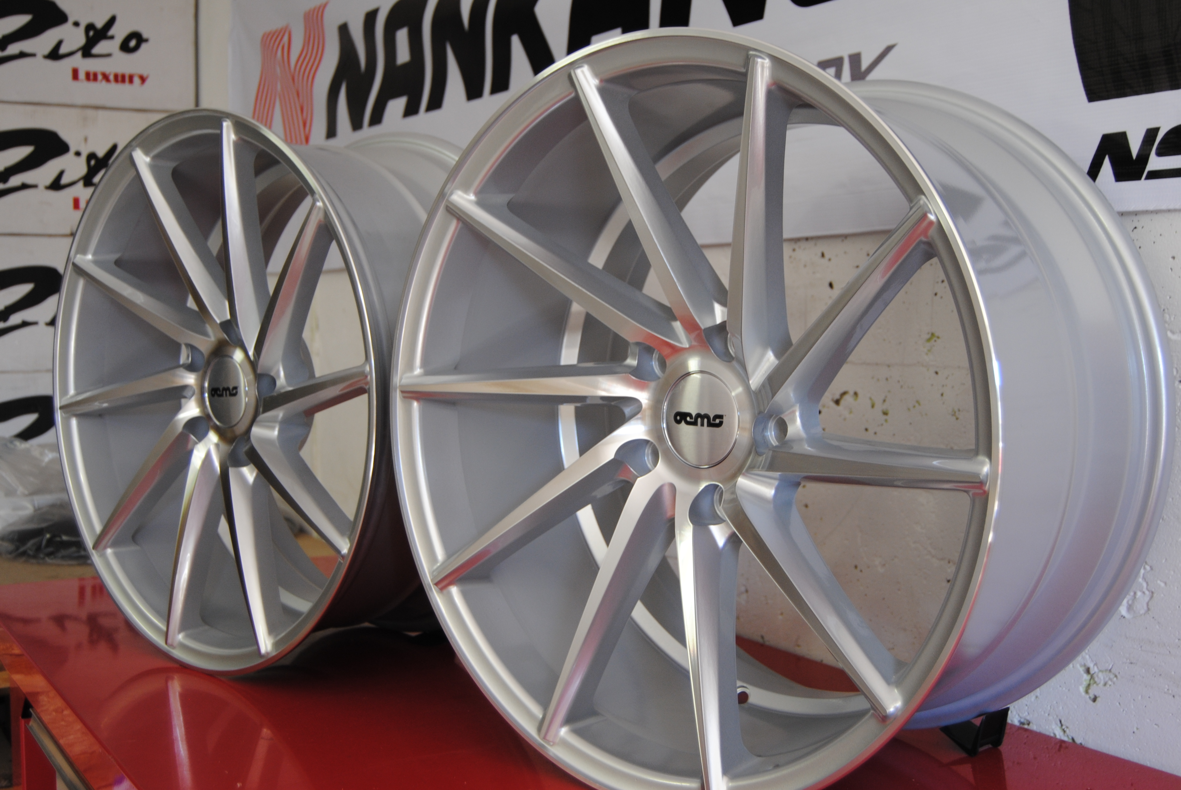 19" OEMS FS10 Silver/pol 5/120 - 2