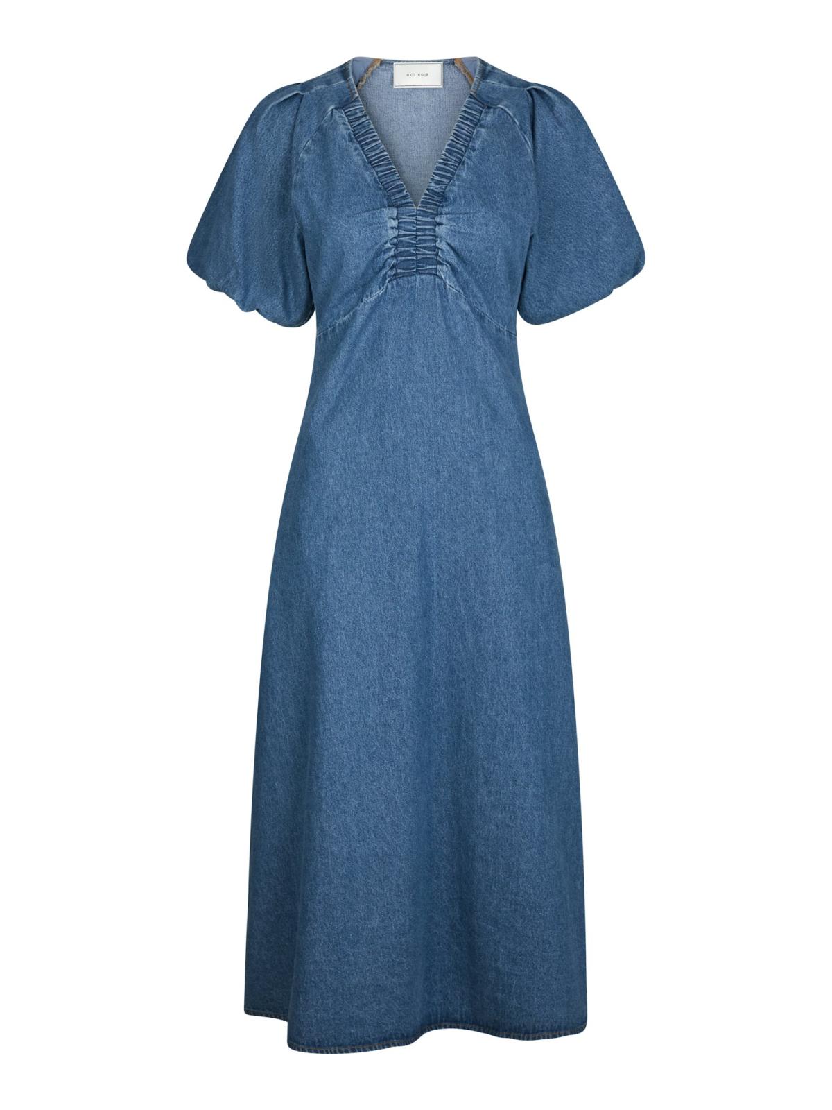Neo Noir ILLANA  Denim Dress, Blue