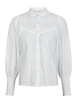 Neo Noir Wenna Embroidery  Blouse, White