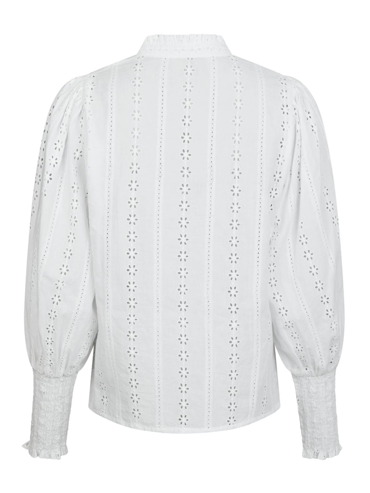 Neo Noir Wenna Embroidery  Blouse, White - 2