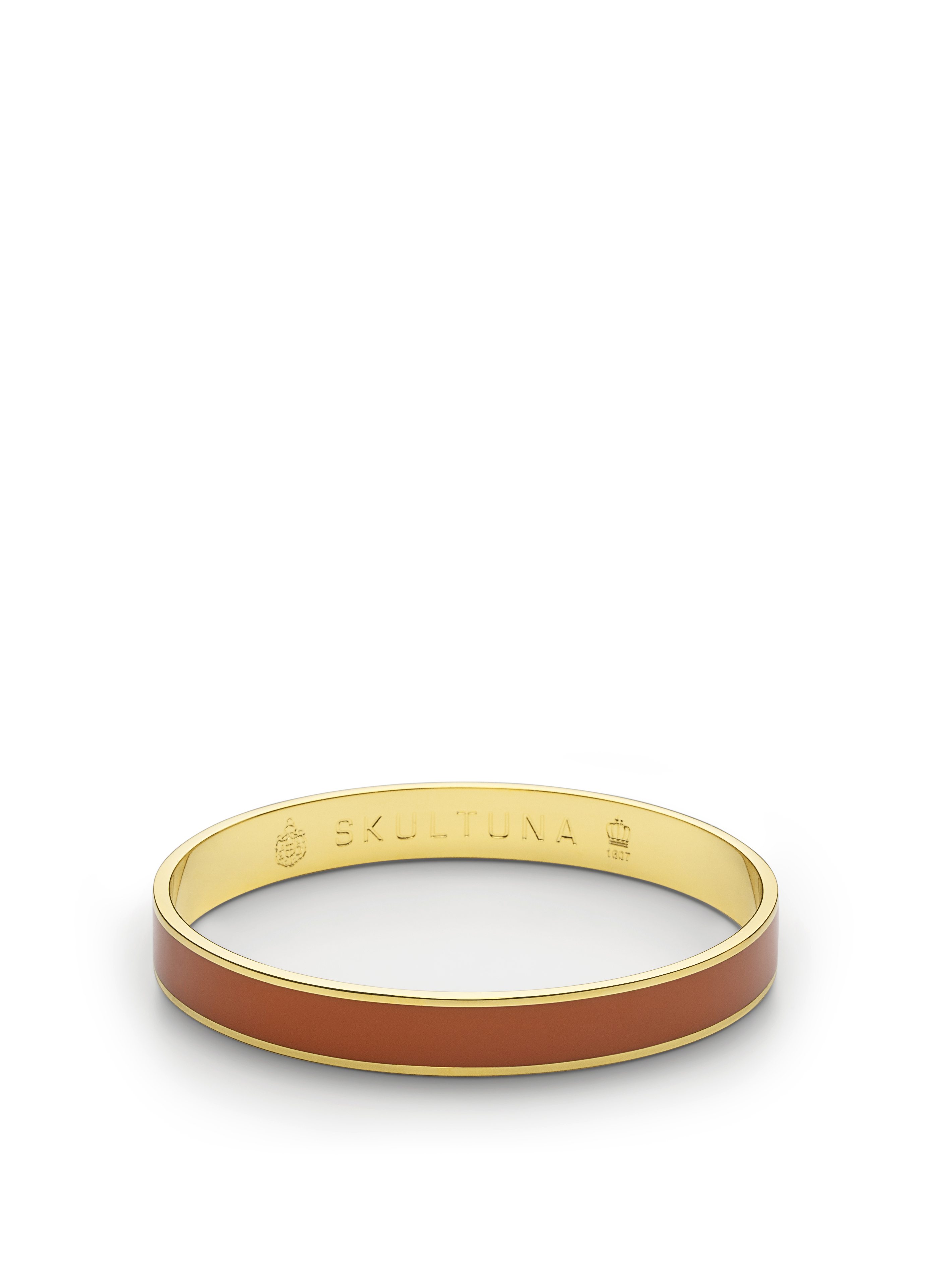 Skultuna Thin Bangle Bracelet- Orange