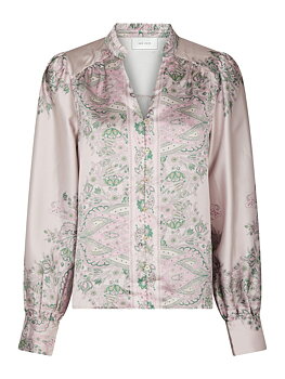 Neo Noir Massima  Paisley  Border Blouse, Rose