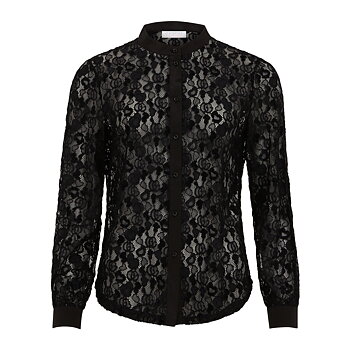 Coster Copenhagen Blouse In Lace, Black