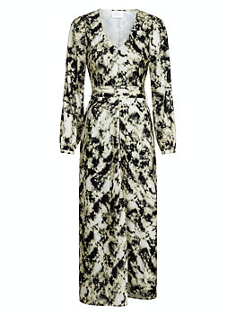 Neo Noir Otene Batik Dress, Black