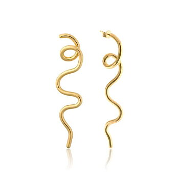 Sophie by Sophie Loopy Earrings, Gold