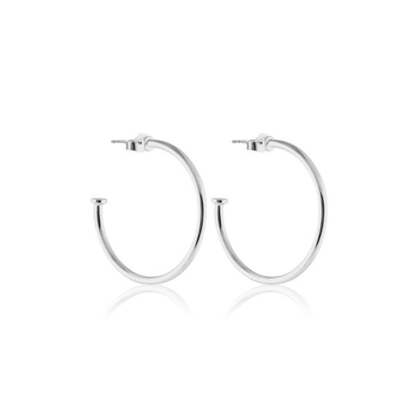 Sophie by Sophie  Hoops, Rodium Pläterat Silver