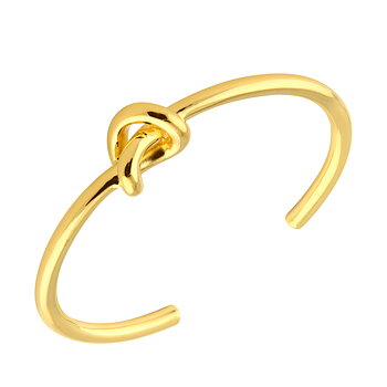 Sophie by Sophie Knot Cupp, Gold Plated Silver