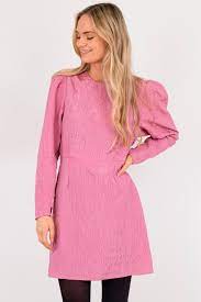 Neo Noir Anne Structure Dress, Pink - 2