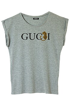 Iconeta Leopard Woman Relaxed, Grey, 