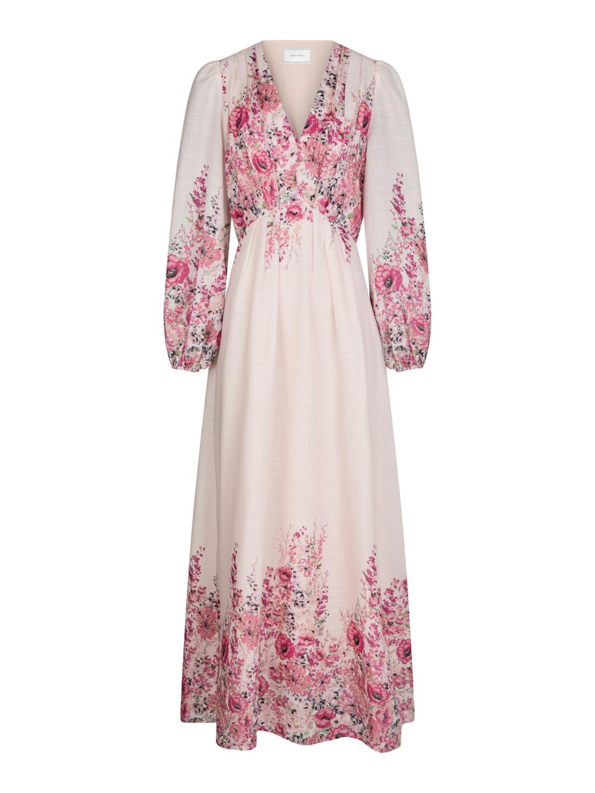Neo Noir Silfi Flower Print Dress, Rose