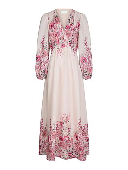 Neo Noir Silfi Flower Print Dress, Rose