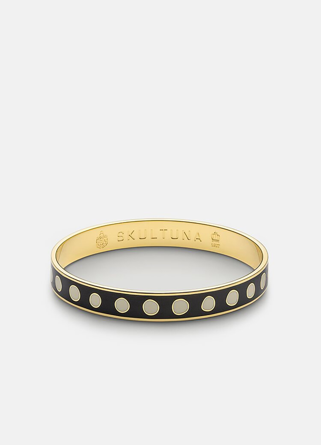 Skultuna Dot Lane Bangle Dark Grey - 3