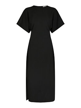 Neo Noir Miloine Drape Dress, Black