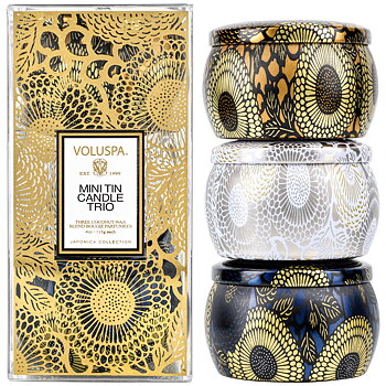 Voluspa, Japonica Gift Baltic Amber - Mokara - Moso Bamboo