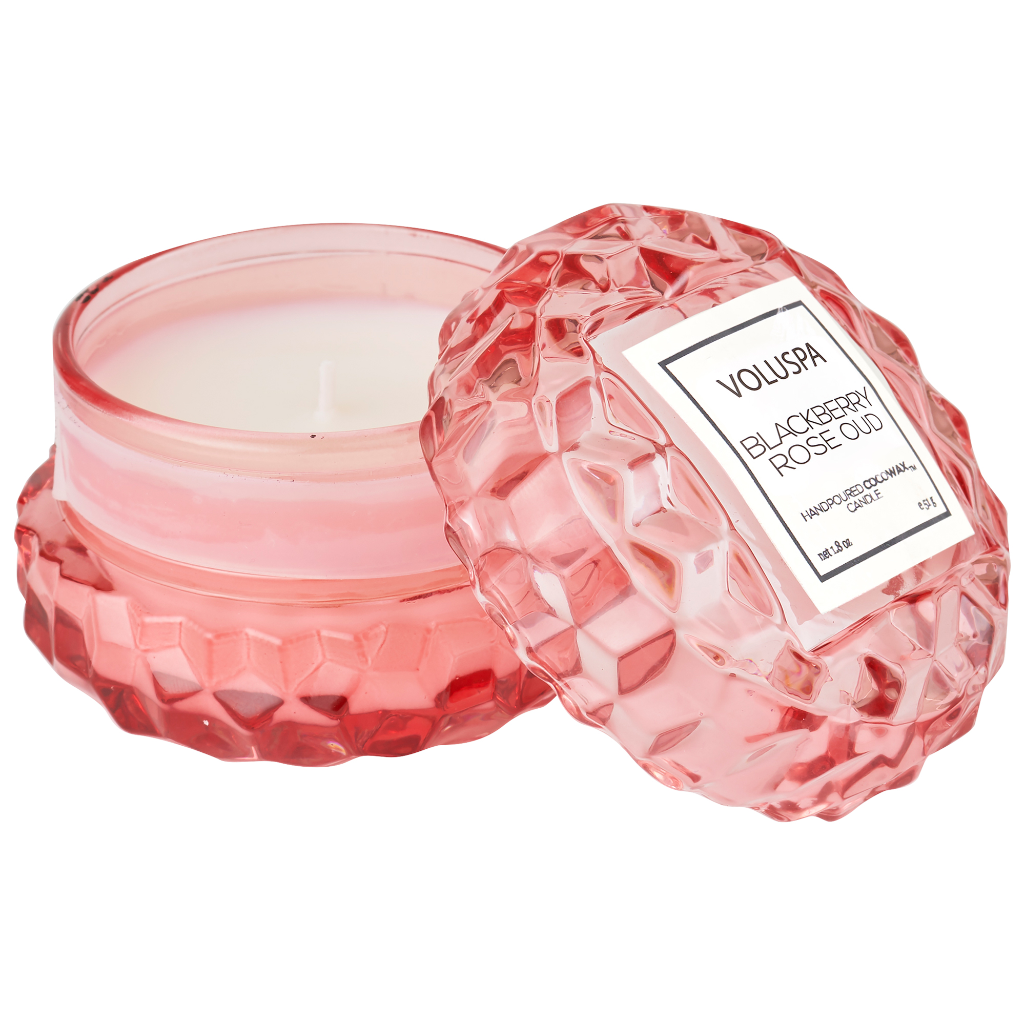 Voluspa ,BLACKBERRY ROSE OUD MACARON CANDLE