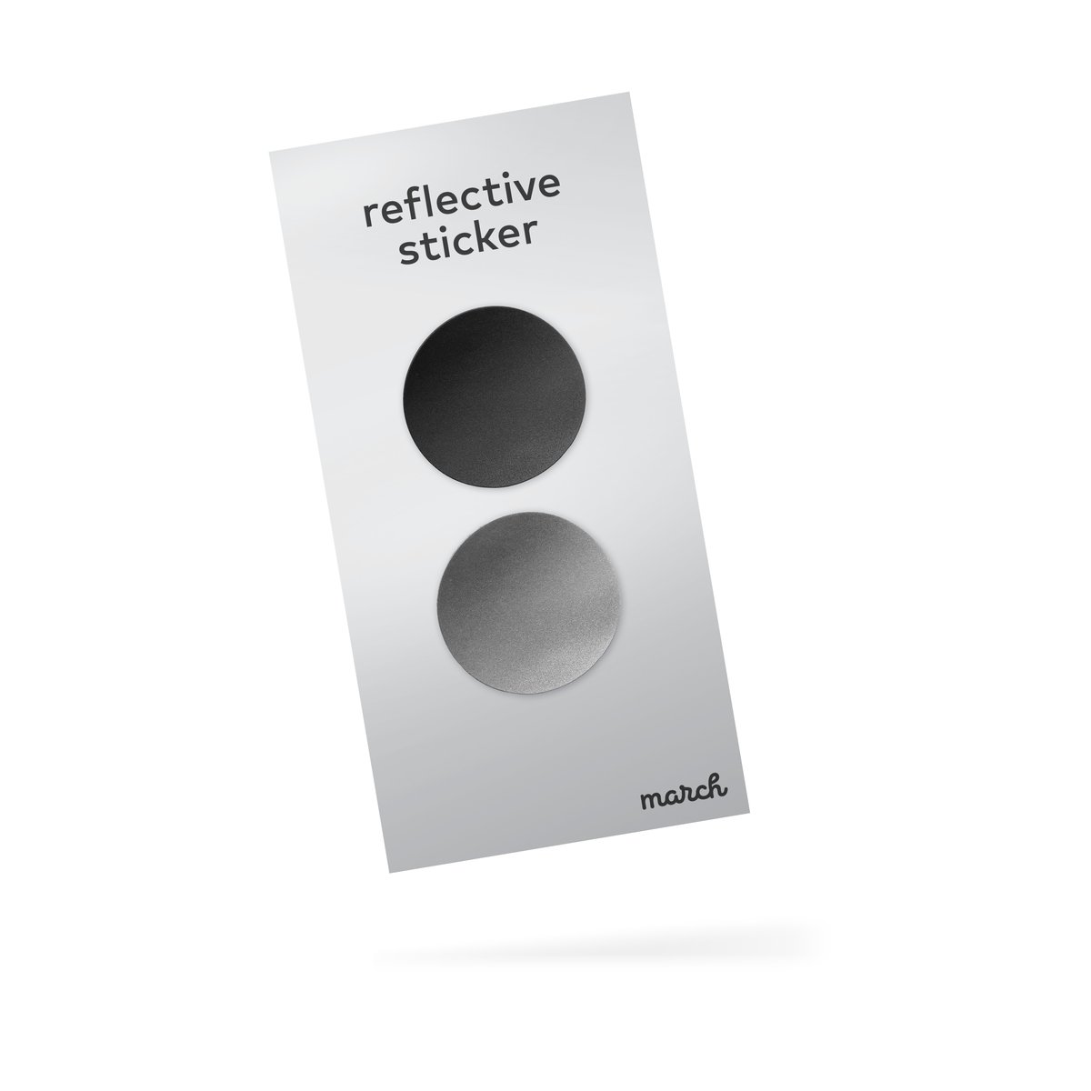 Reflective Stickers | Black & silver - ReflectorStore