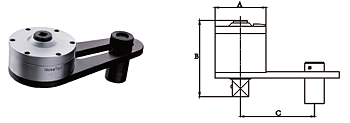 Momentomvandlare M51000, 1000 Nm, utv 5:1, 1/2" - 3/4"