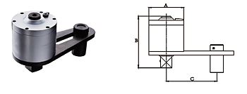 Momentomvandlare M252500, 2500 Nm, utv 25:1, 1/2" - 1"