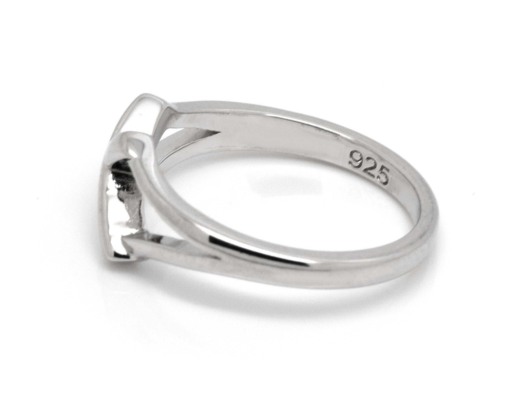 Kors Ring i Äkta 925 Silver storlek 7, Kristendom Accessoar, Konfirmation Smycke - 3