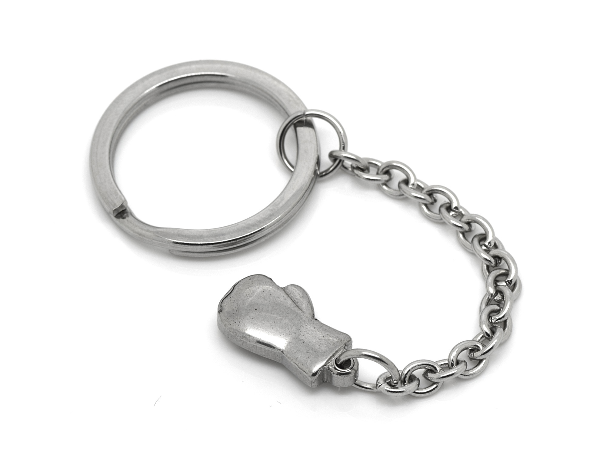 Boxningshandske Nyckelring i Rostfritt Stål, Boxare Accessoar, Boxning Nyckelhållare - 2