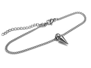 Spike Armband i Rostfritt Stål, Spik eller Nit Accessoar, Punkare Smycke