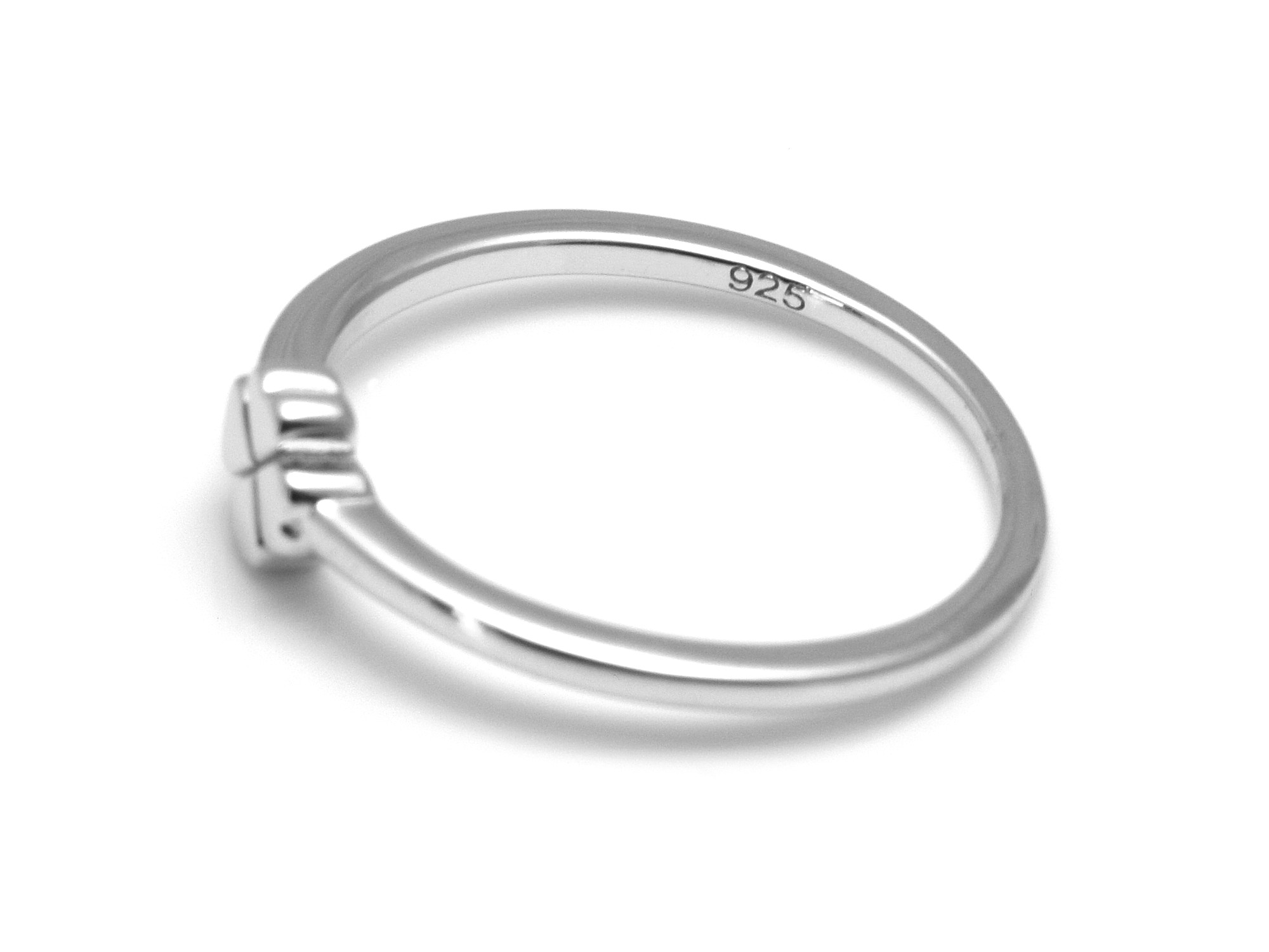 Fyrklöver Ring i Äkta 925 Silver storlek 7, Lyckosymbol Accessoar, Tur och Lycka Smycke - 2