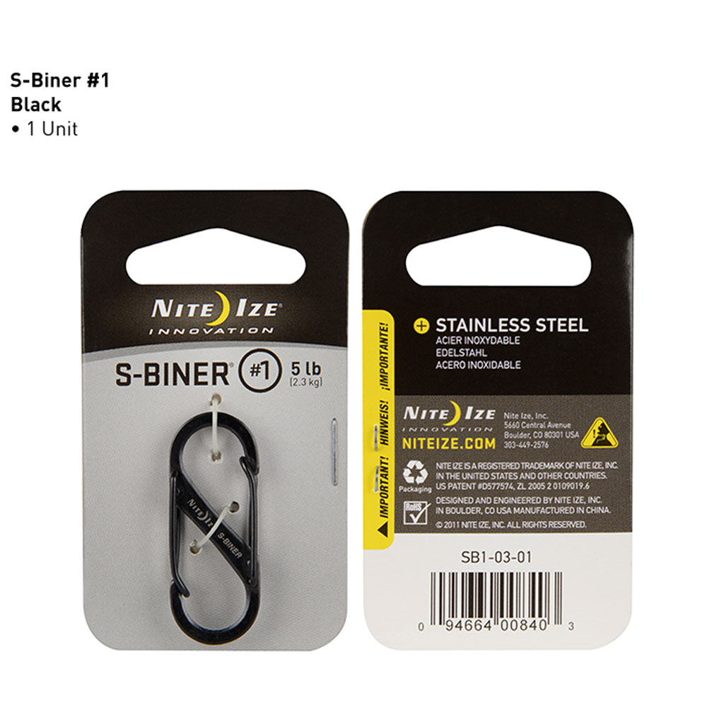 Karbinhake - NITEIZE S-Biner 1 - 3