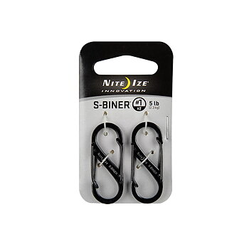 Karbinhakar - NITEIZE S-Biner 1, 2 pack