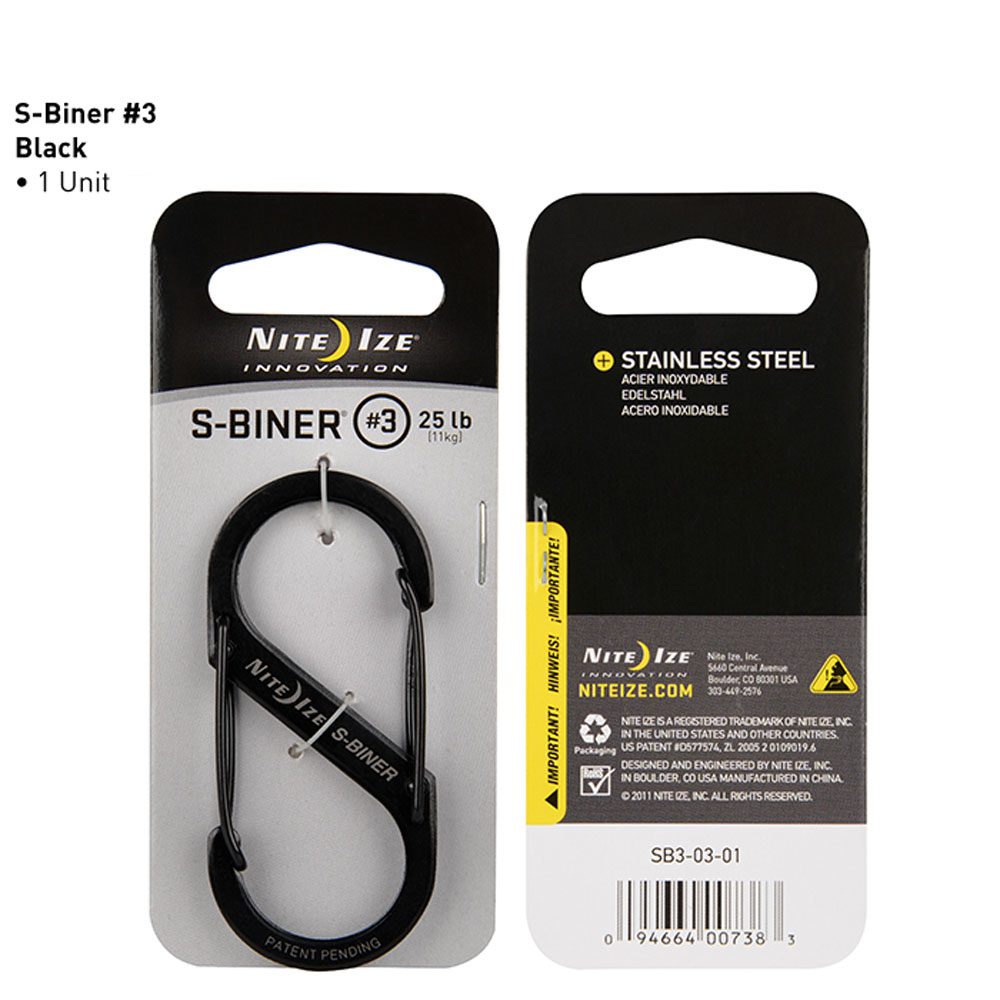Karbinhake - NITEIZE S-Biner 3 - 4